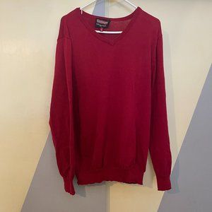 preowned Red sweater,